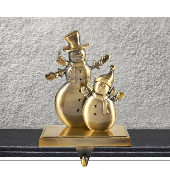 Snowman Stocking holder Non-Slip - Picture 2 of 3